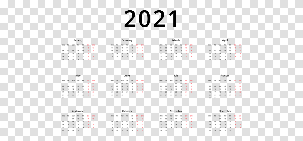 Calendar 2021, Digital Clock, Scoreboard, Number Transparent Png