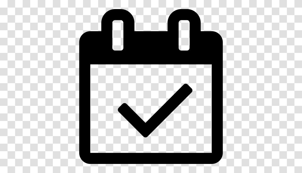 Calendar Check Or Check Clipboard Icon With And Vector, Gray, World Of Warcraft Transparent Png
