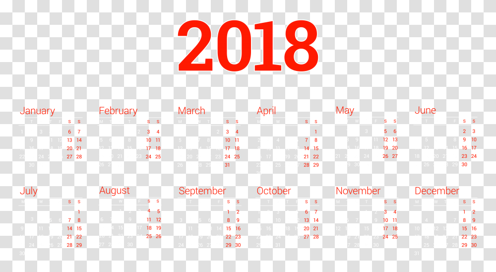 Calendar Clip, Number, Alphabet Transparent Png