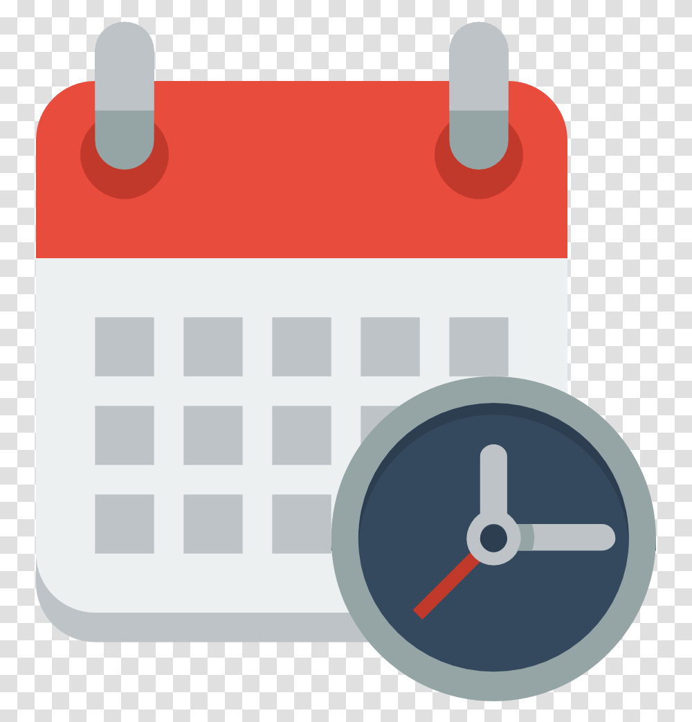 Calendar Clock Icon Date N Time Icon Transparent Png