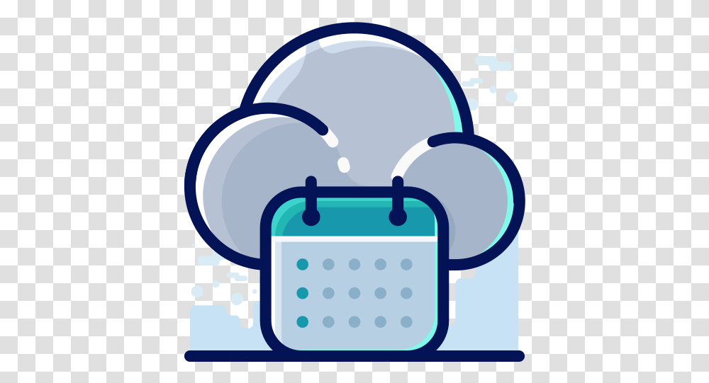 Calendar Cloud Appointment Date Free Icon Of Business Hard, Security, Cushion, Text, Graphics Transparent Png