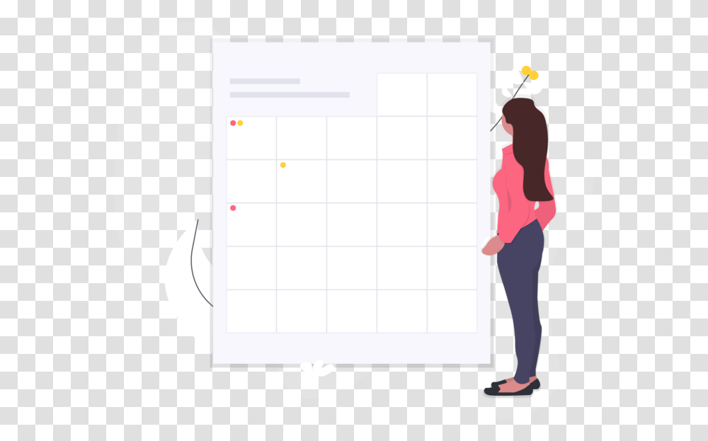 Calendar For Singers Illustration, Person, Human, White Board Transparent Png