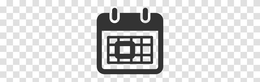 Calendar, Gray, Silhouette, White Board Transparent Png