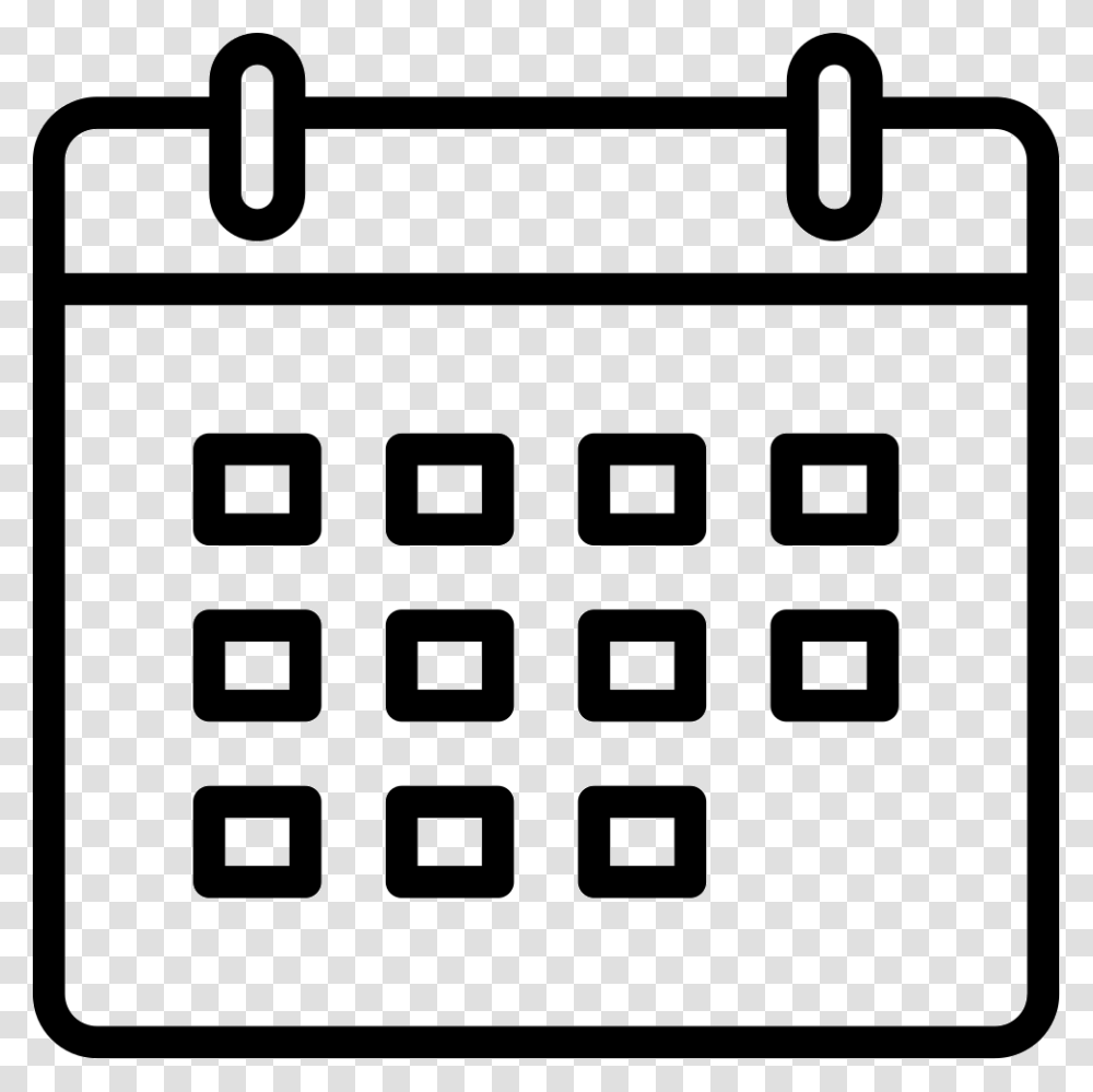 Calendar Icon Free Download, Calculator, Electronics Transparent Png