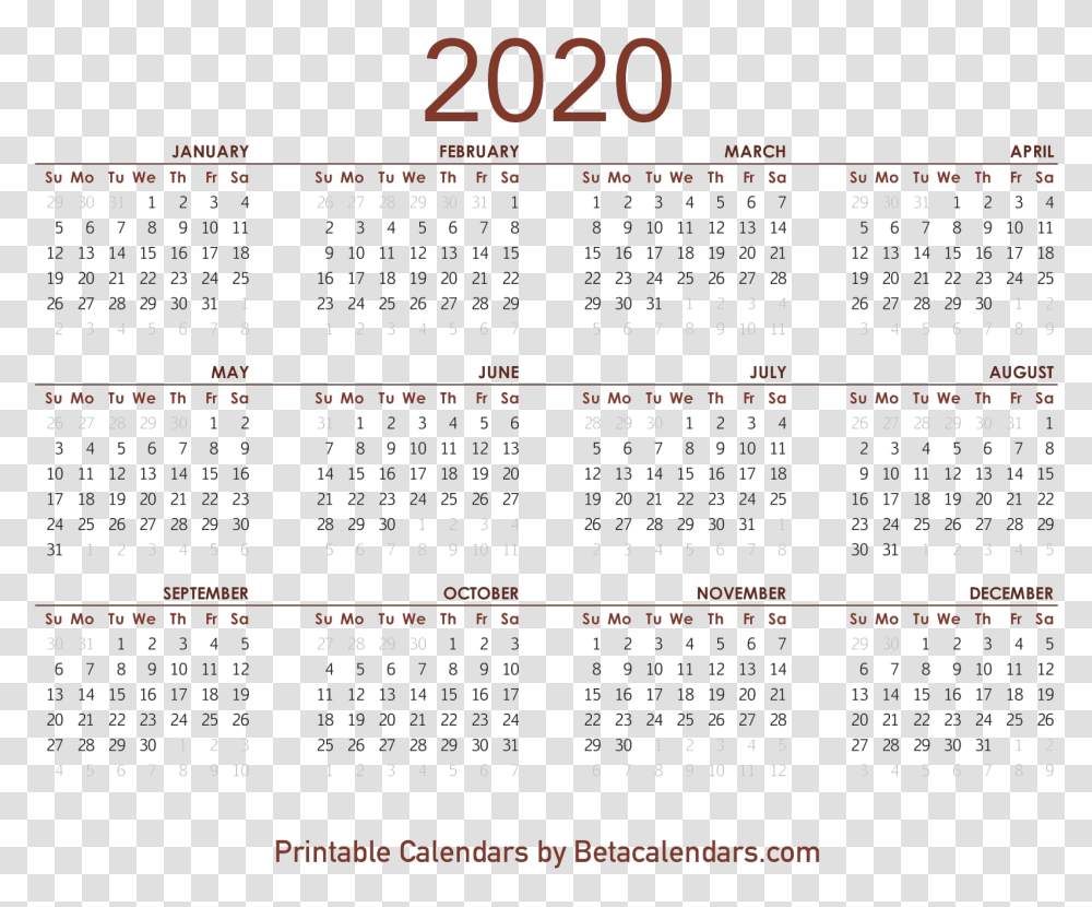 Calendar Image, Menu, Flyer, Poster Transparent Png