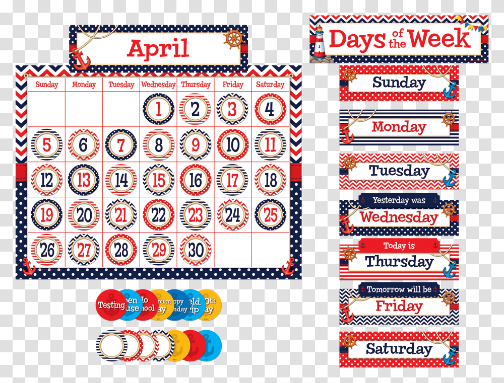 Calendar Month Bulletin Board, Number, Word Transparent Png