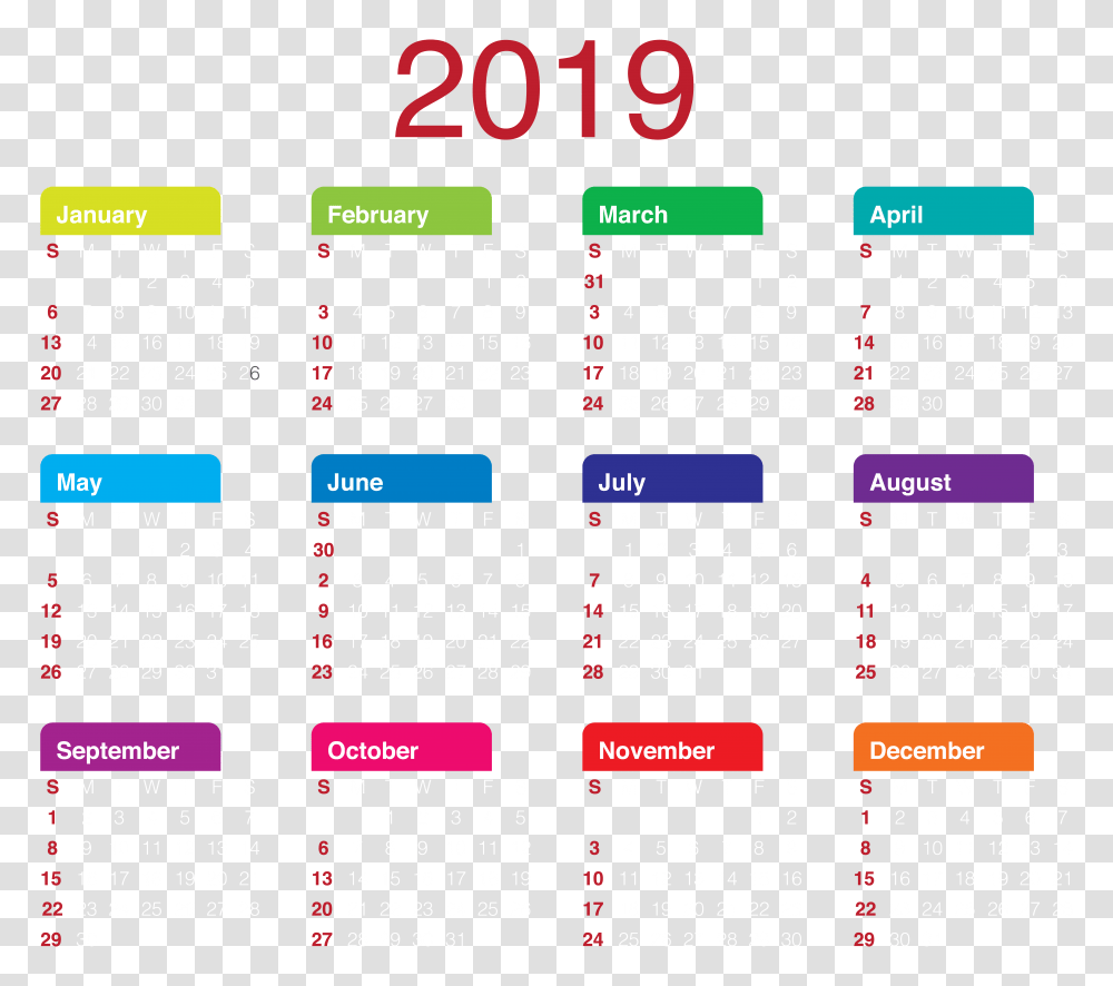 Calendar New Year Clip Art, Word, Plan, Plot Transparent Png