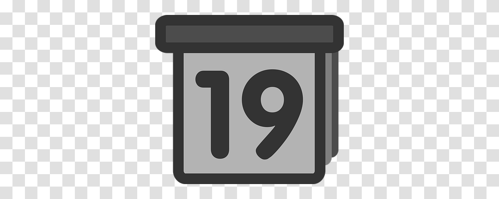 Calendar, Number, Mailbox Transparent Png