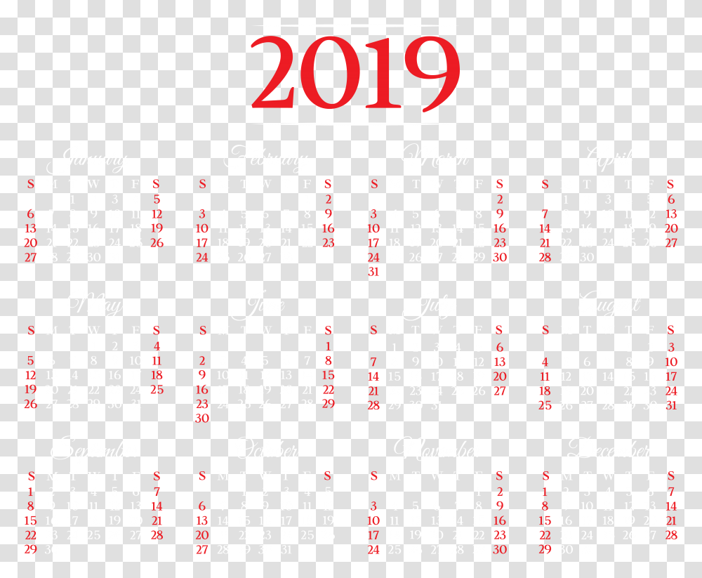 Calendar, Number, Menu Transparent Png
