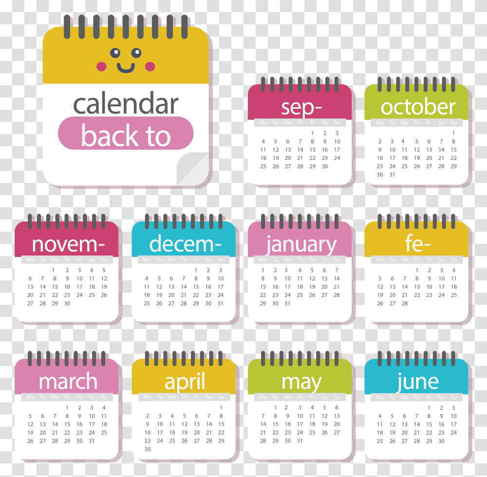 Calendar, Flyer, Poster, Paper Transparent Png