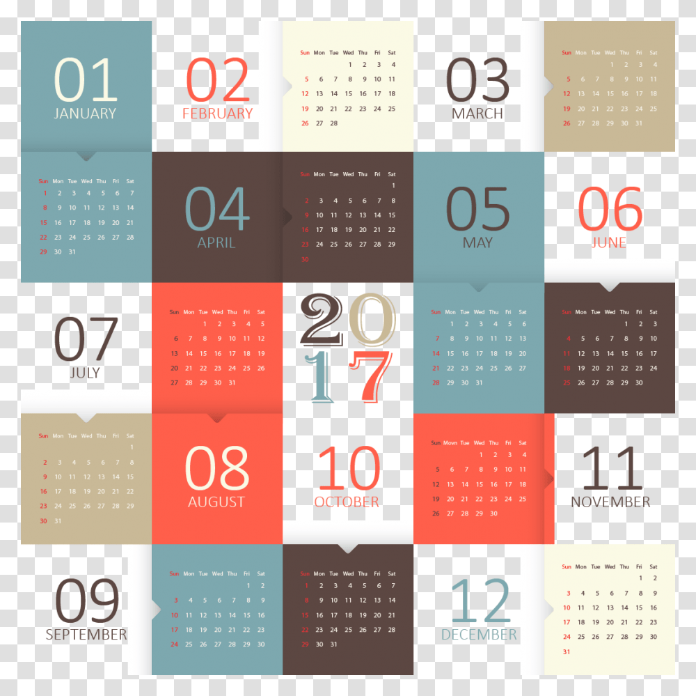 Calendar, Flyer, Poster, Paper Transparent Png