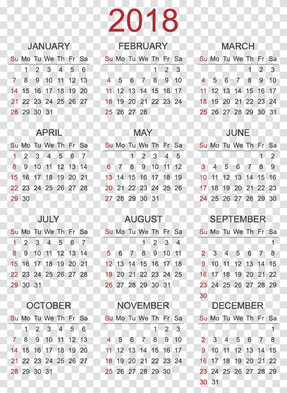 Calendar, Menu Transparent Png