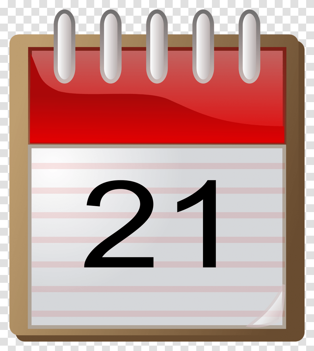 Calendar, Number Transparent Png