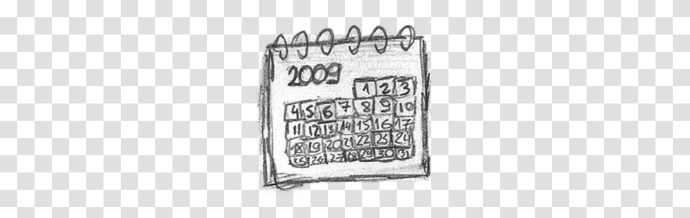 Calendar, Word, Drawing Transparent Png