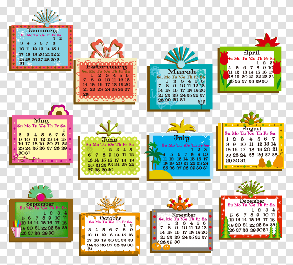 Calendar, Word Transparent Png