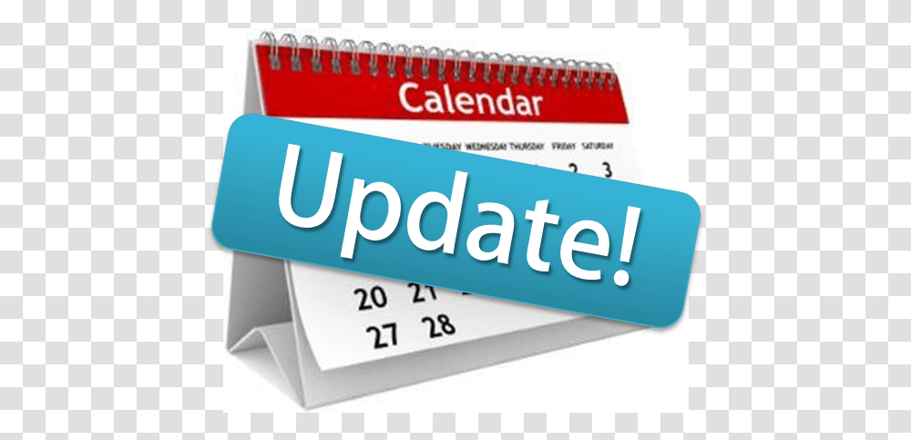 Calendar Update, Word, Label, Paper Transparent Png