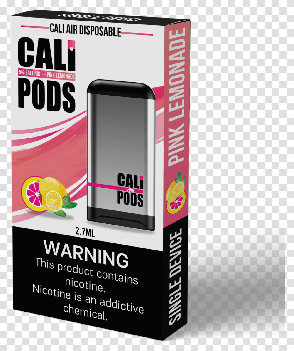 Cali Pods Air Disposable Smartphone, Mobile Phone, Electronics, Flyer, Poster Transparent Png