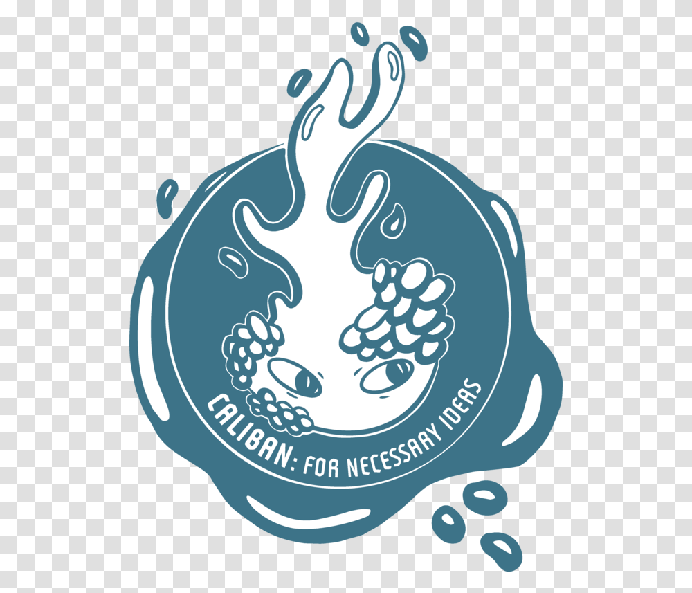 Caliban Logo 02 Illustration, Animal, Sea Life, Label Transparent Png