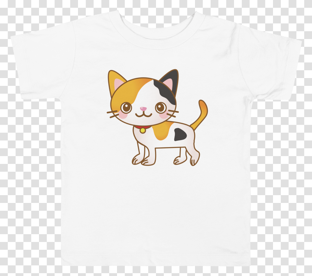 Calico Cat Toddler Tee Sphynx, Apparel, T-Shirt, Pet Transparent Png