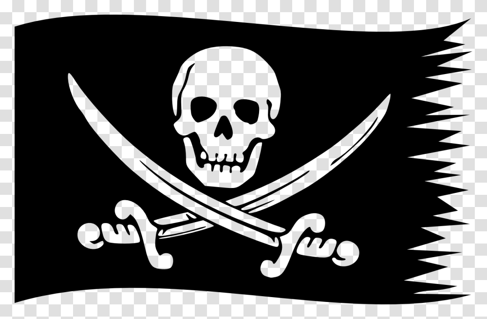 Calico Jack Flag, Pirate Transparent Png