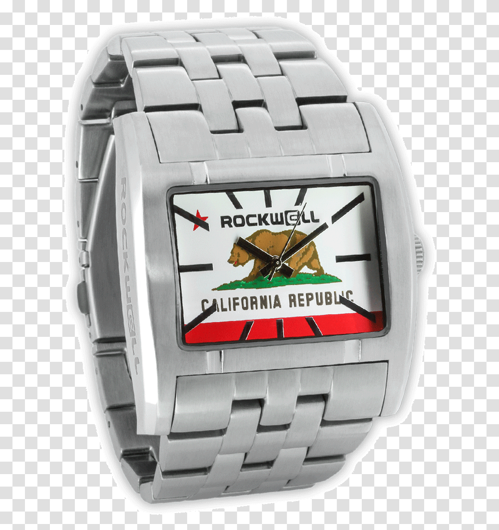 California Apostle Flag Of California, Wristwatch, Digital Watch Transparent Png