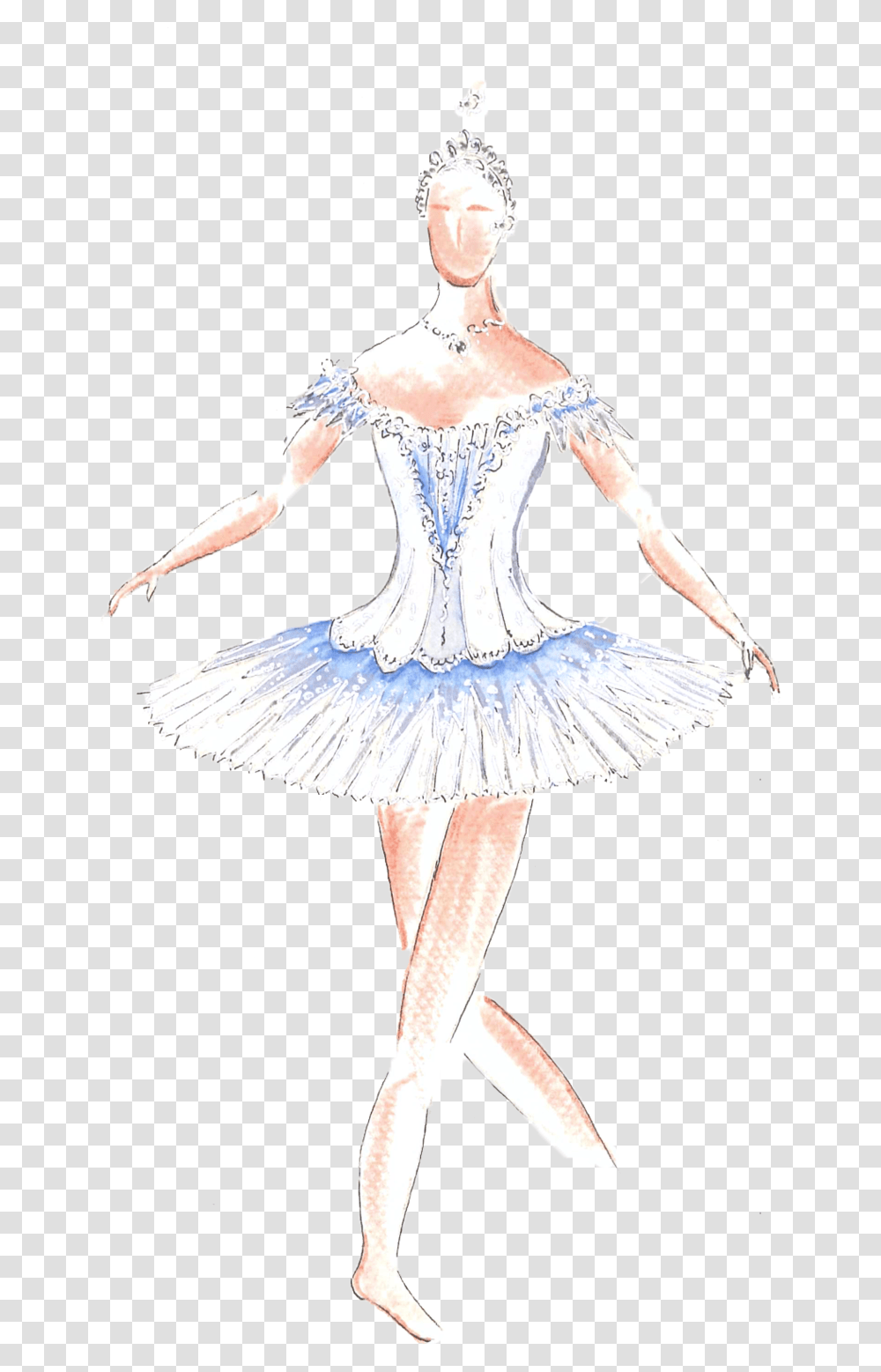 California Ballet - New Nutcracker Campaign Costume Desiner Drawing Ballerina, Person, Human, Dance Transparent Png