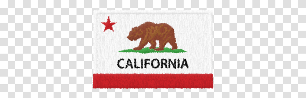 California Big State Flag, Rug Transparent Png