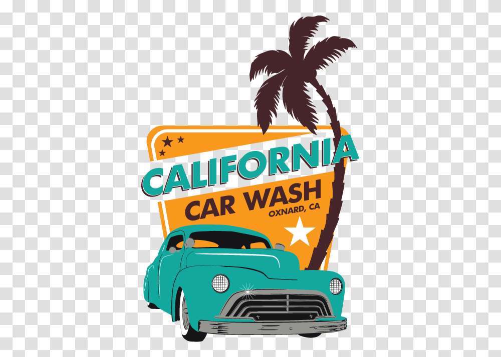 California Car Wash Car Wash Logo Vintage, Advertisement, Poster, Flyer, Paper Transparent Png
