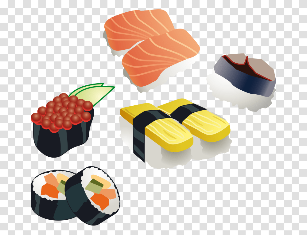 California Clipart, Sushi, Food, Sweets, Confectionery Transparent Png