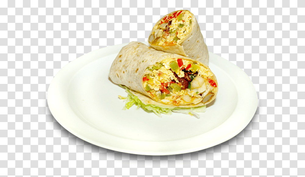 California Egg Burrito Serveware, Food, Dish, Meal, Burger Transparent Png