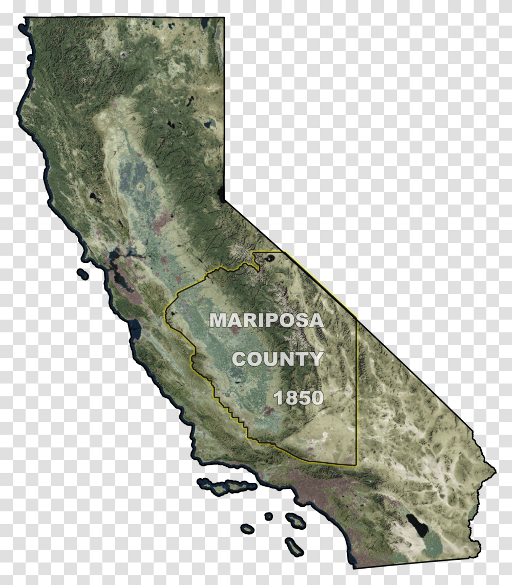 California, Map, Diagram, Plot, Atlas Transparent Png