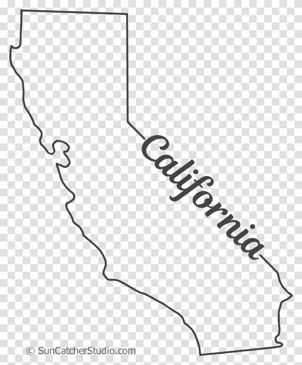 California Outline California State Outline, Plot, Outdoors, Nature Transparent Png