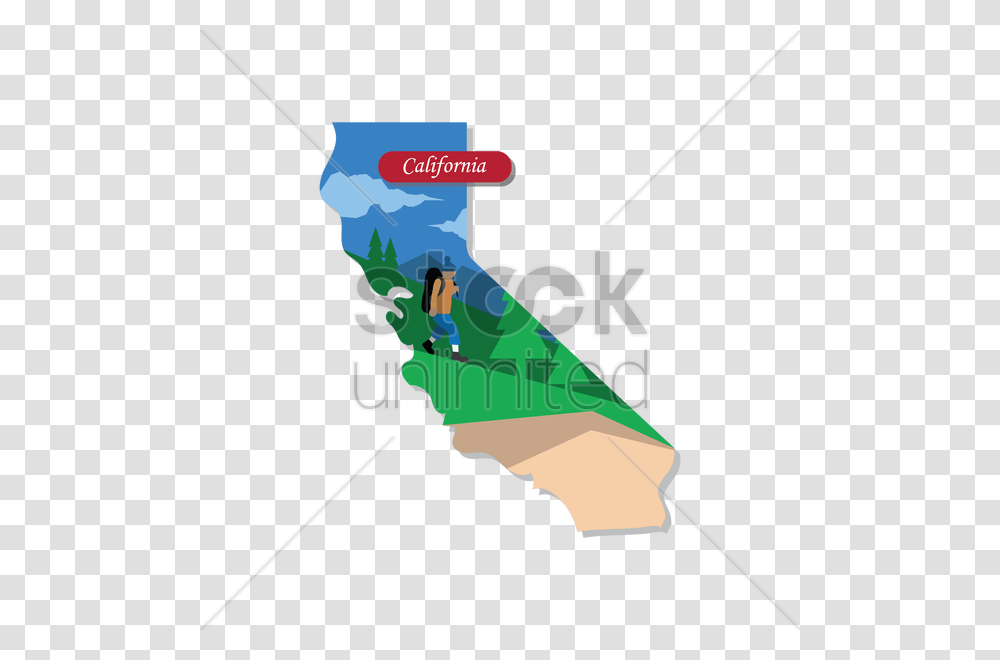 California State Map Vector Image, Injection, Plot, Outdoors Transparent Png