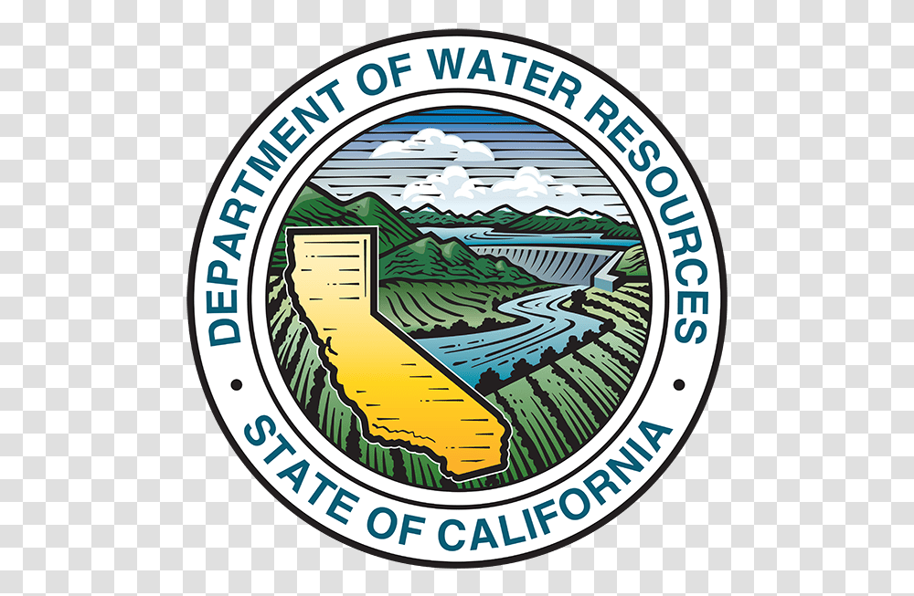 California State Outline California Department Of Water Resources, Logo, Label Transparent Png
