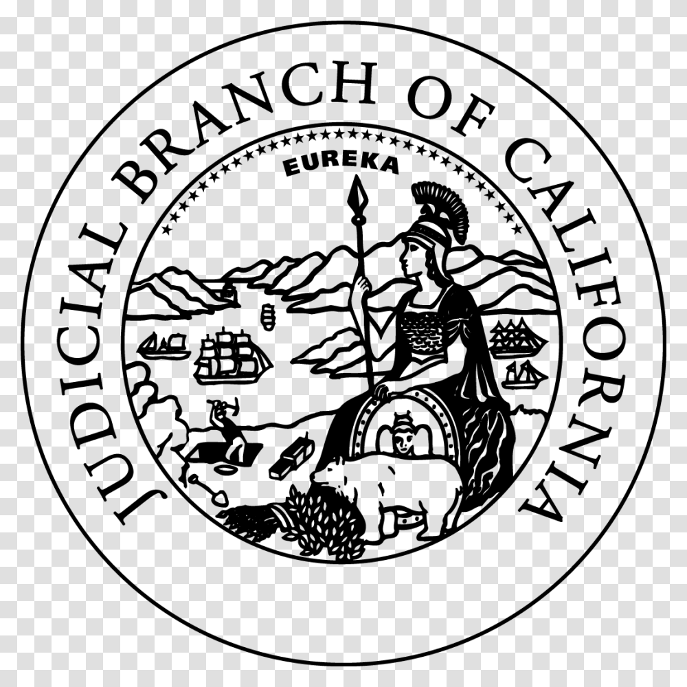 California State Seal Coloring, Silhouette, Alphabet Transparent Png