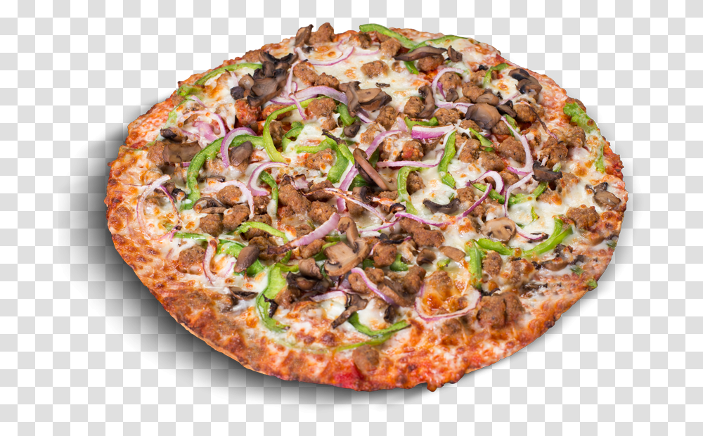 California Style Pizza, Food, Dish, Meal, Platter Transparent Png