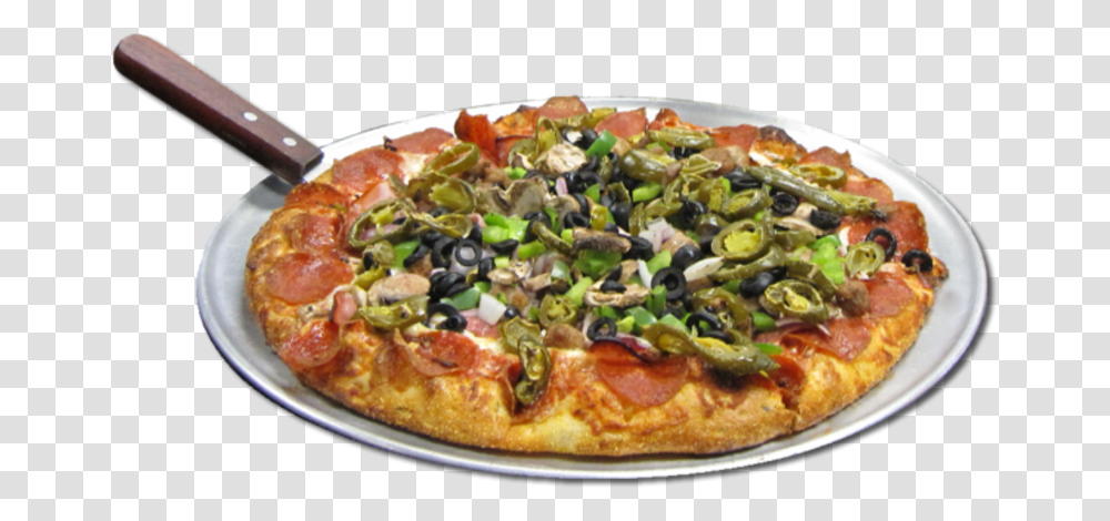 California Style Pizza, Food, Meal, Dish, Platter Transparent Png