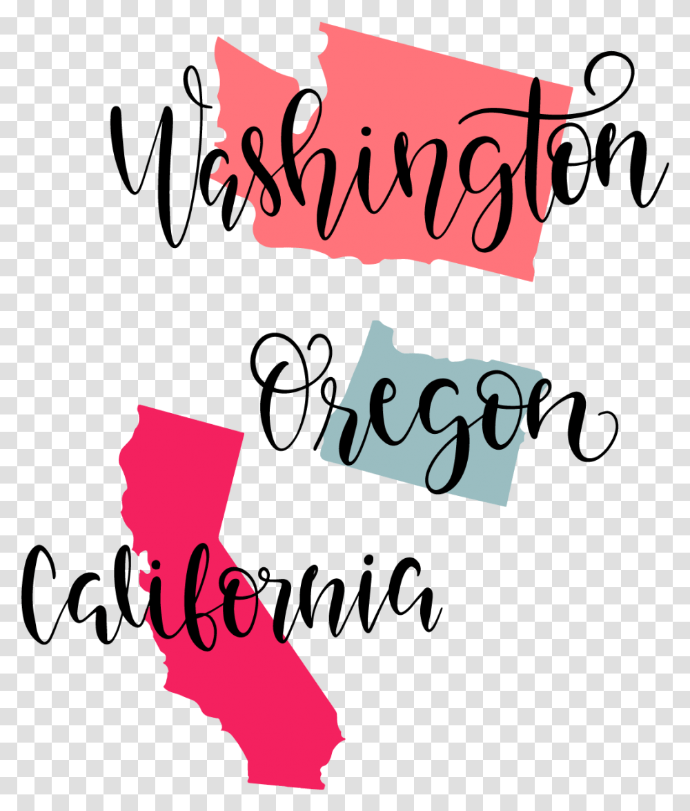 California To Oregon Clipart, Label, Alphabet, Poster Transparent Png