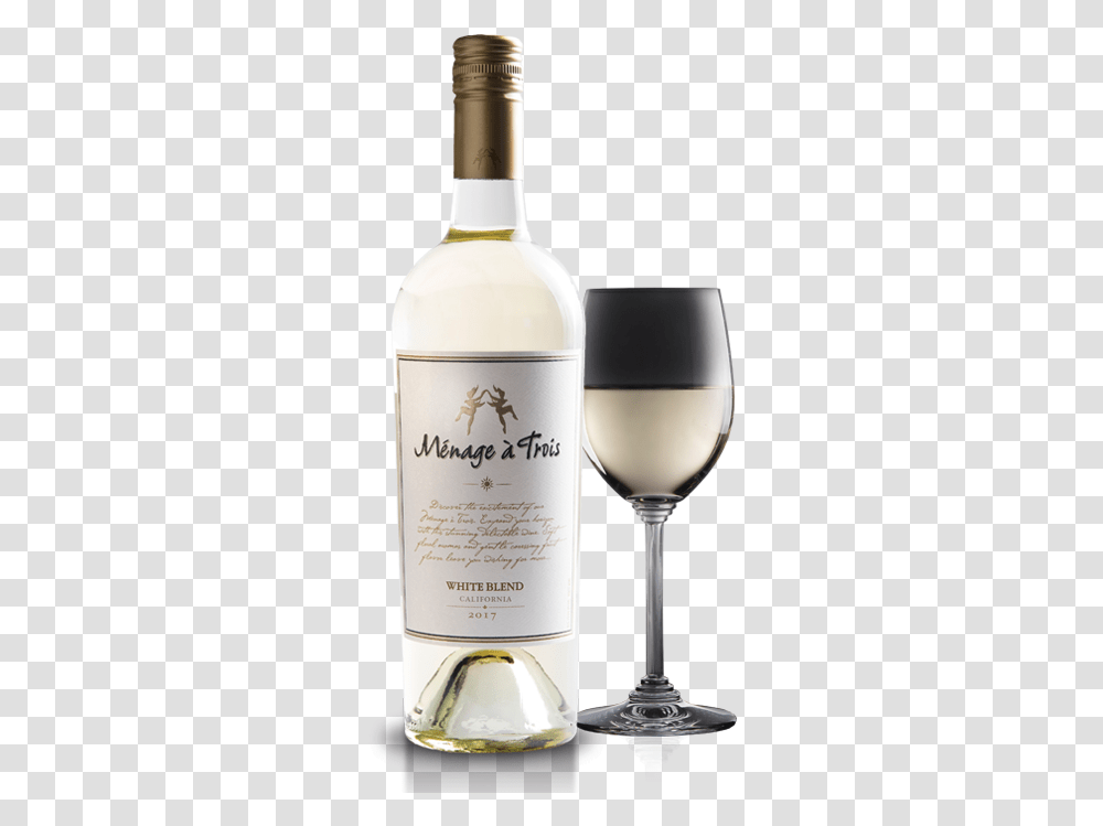 California White Wine Menage A Trois California White Wine, Alcohol, Beverage, Drink, Liquor Transparent Png