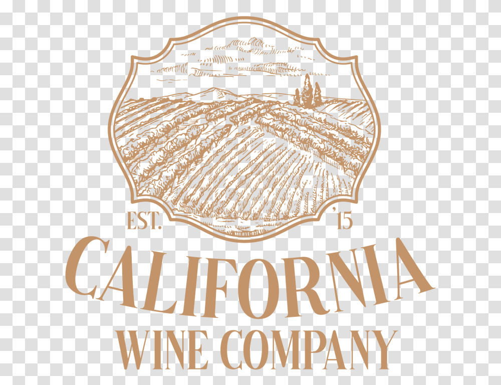 California Wine Company Logo Illustration, Badge, Factory Transparent Png