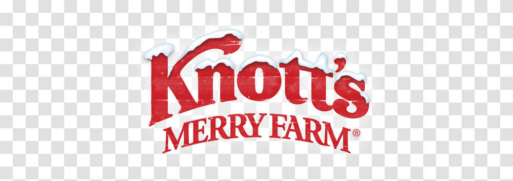 Californias Best Christmas Events Knotts Merry Farm Logo, Text, Label, Symbol, Teeth Transparent Png