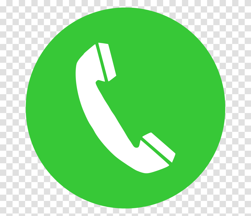 Call Button Picture, Recycling Symbol, Sign, Logo Transparent Png
