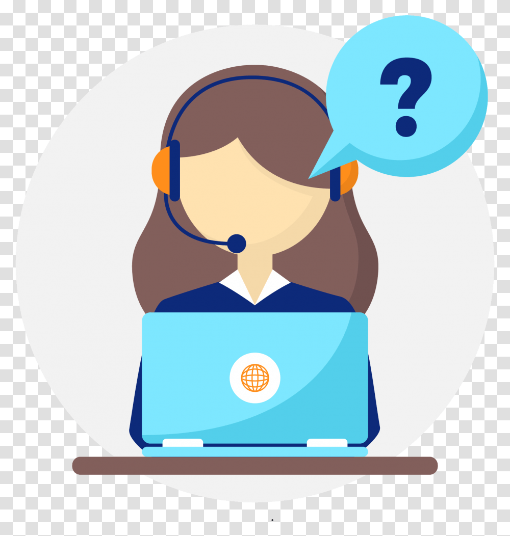 Call Center Agent Clipart Call Center Agent Icon, Label Transparent Png