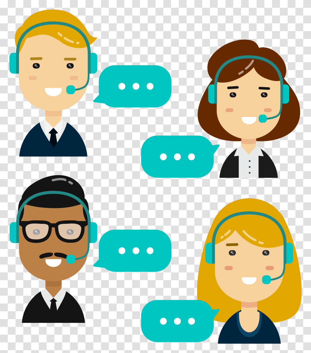 Call Center Agent Clipart Clip Art Call Center Agent, Word, Sunglasses, Number Transparent Png