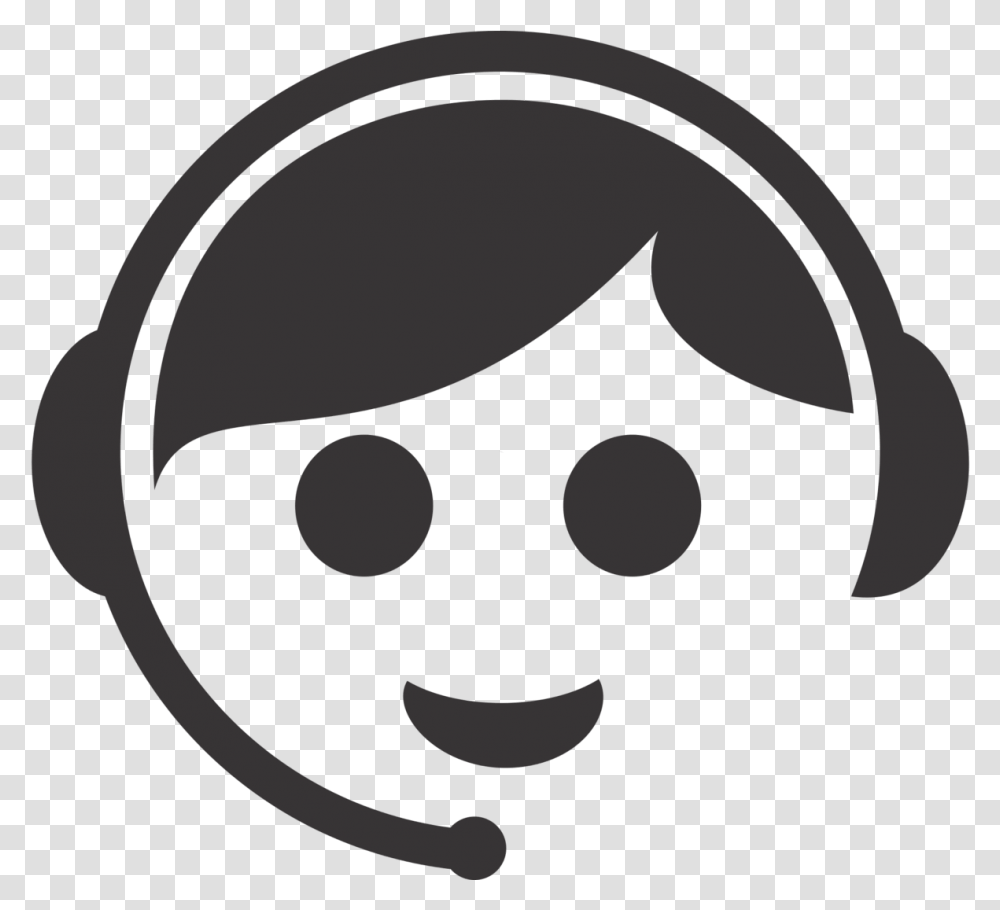 Call Center Emoticon, Pillow, Cushion, Stencil, Mask Transparent Png