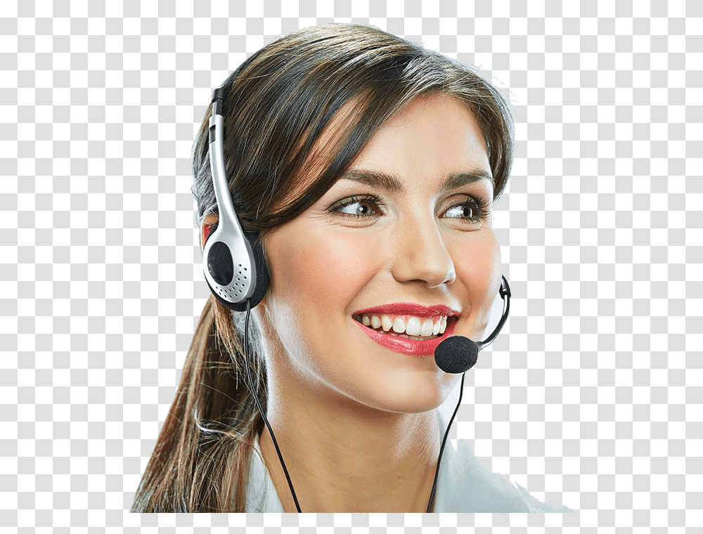 Call Center Lady, Face, Person, Human, Smile Transparent Png