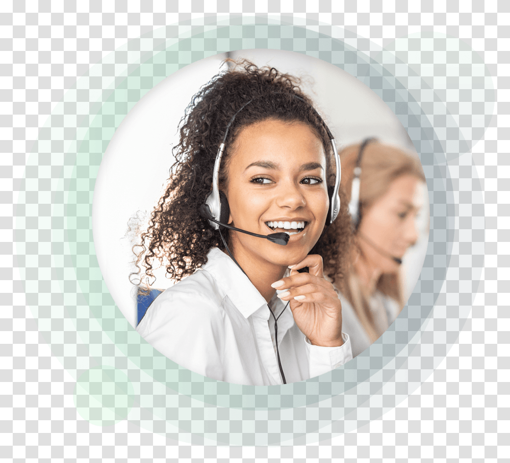 Call Centre, Person, Face, Female, Girl Transparent Png