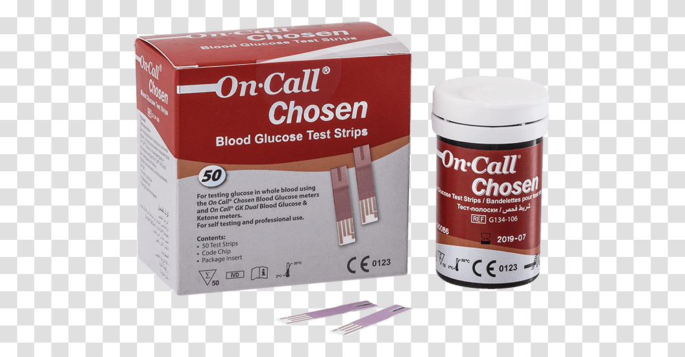 Call Chosen Test Strips 50 S, Box, First Aid, Medication, Pill Transparent Png