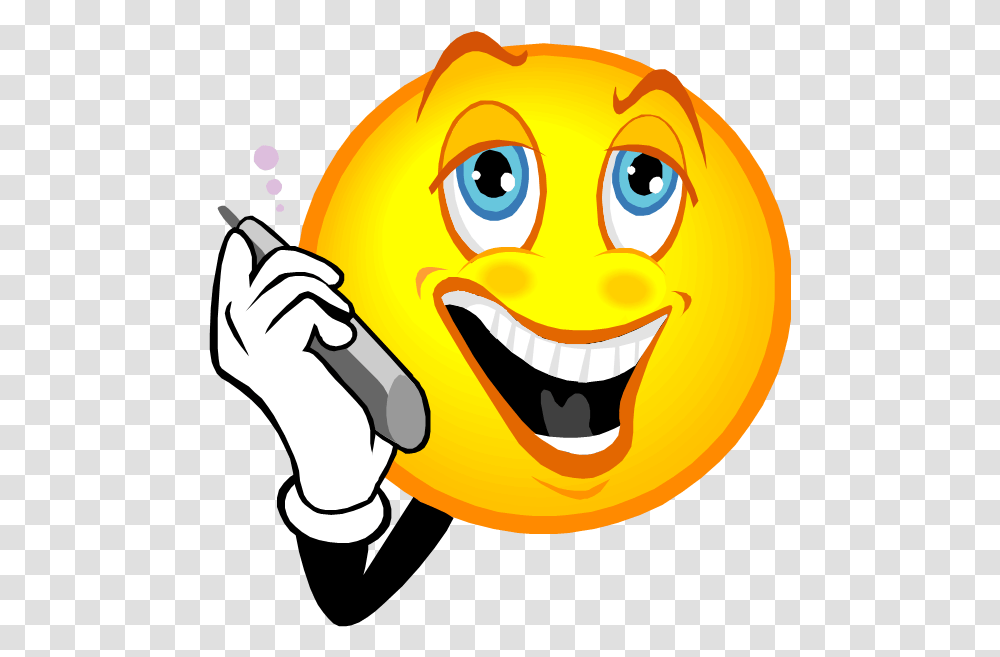 Call Duration Summaries Crazy Face Smiley Face With Phone, Plant, Art, Food, Graphics Transparent Png
