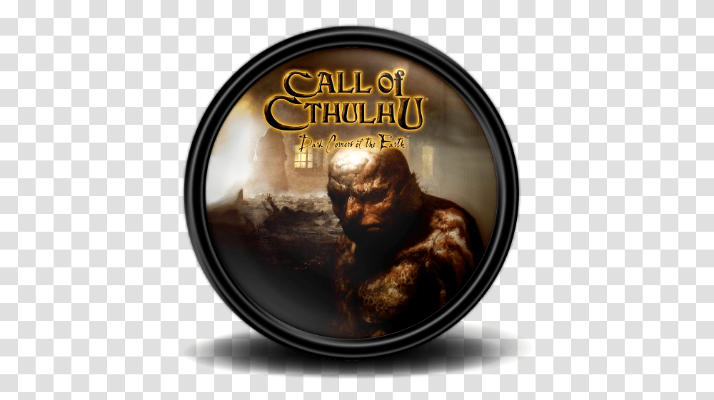 Call Of Cthulhu 1 Icon Call Of Cthulhu Dark Corners Of The Earth Pc Video Games Cover, Advertisement, Poster, Text, Painting Transparent Png